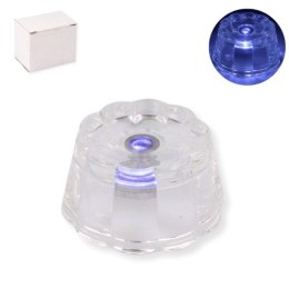 Stojak postawka kryształ świecąca led śr.4,5cm. CHSO119033