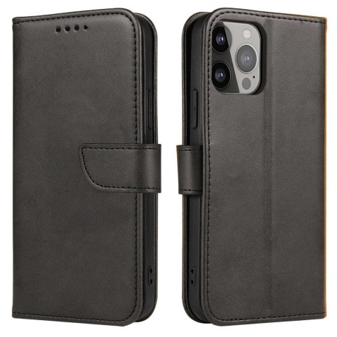Etui ochronne z klapką do Samsung Galaxy S25+ Magnet Case - czarne