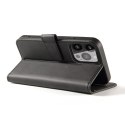 Etui ochronne z klapką do Samsung Galaxy S25+ Magnet Case - czarne