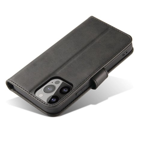 Etui ochronne z klapką do Samsung Galaxy S25+ Magnet Case - czarne