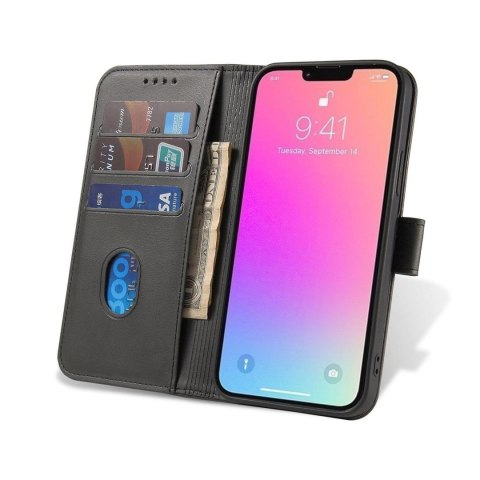 Etui ochronne z klapką do Samsung Galaxy S25+ Magnet Case - czarne