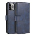 Etui ochronne z klapką do Samsung Galaxy S25+ Magnet Case - niebieskie
