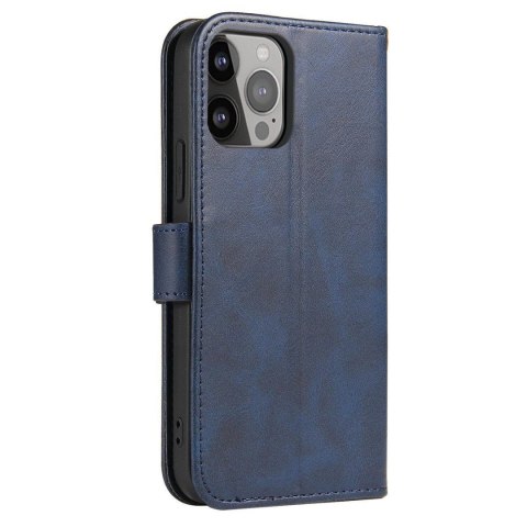 Etui ochronne z klapką do Samsung Galaxy S25+ Magnet Case - niebieskie
