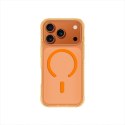 Etui pokrowiec case na iPhone 17 Pro Titan Pro MagSafe - pomarańczowy