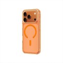 Etui pokrowiec case na iPhone 17 Pro Titan Pro MagSafe - pomarańczowy