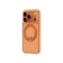 Etui pokrowiec case na iPhone 17 Pro Titan Pro Spin MagSafe - pomarańczowy