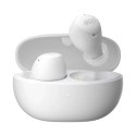 Słuchawki bezprzewodowe dokanałowe HT07 ArcBuds Bluetooth TWS - białe