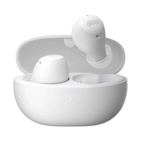 Słuchawki bezprzewodowe dokanałowe HT07 ArcBuds Bluetooth TWS - białe