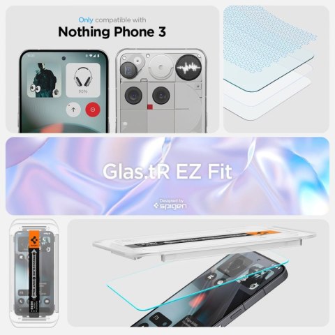 Szkło hartowane na Nothing Phone 3 Glas.TR EZ Fit przezroczyste - 2 szt.