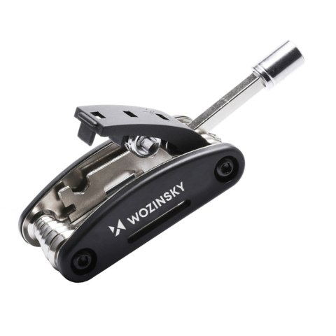 Zestaw narzędzi wielofunkcyjny 16w1 do naprawy serwisu roweru - czarny