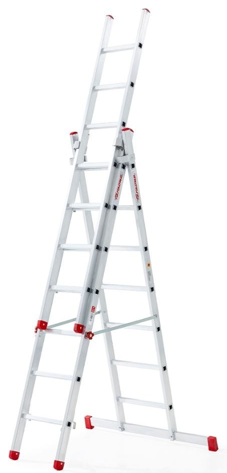 DRABINA TRZYELEMENTOWA 3X7 SZCZEBLI AK225.3SC - F. SCHODOWA FARAONE