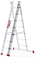 DRABINA TRZYELEMENTOWA 3X8 SZCZEBLI AK250.3SC - F. SCHODOWA FARAONE