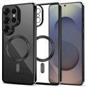 Etui pokrowiec case na Samsung Galaxy S26 Ultra MagFlex - przezroczysto-czarny