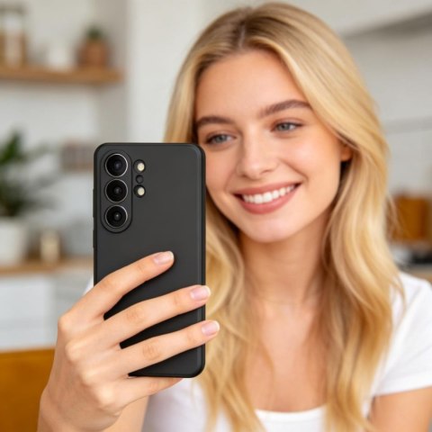 Etui pokrowiec case na Samsung Galaxy S26 Ultra Silicone MagSafe - czarny