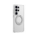 Etui pokrowiec na Samsung S26 Ultra Titan Pro MagSpin Drop Proof Case MagSafe - przezroczysty