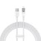 Kabel przewód w oplocie do iPhone Explorer Series USB - Lightning 2.4A 2m biały