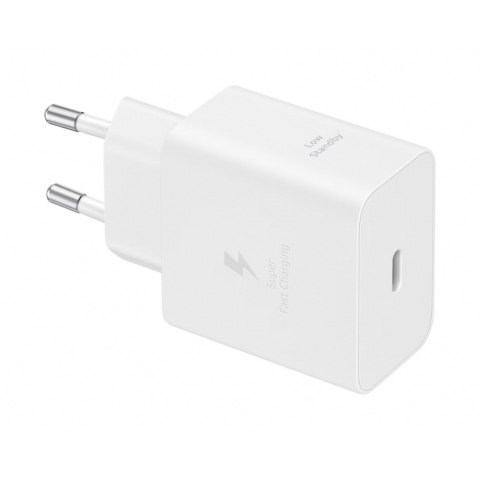 Ładowarka sieciowa Samsung USB-C 45W 4.05A z kablem USB-C 1.8m - biała