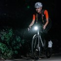 Lampka rowerowa przednia 5000mAh 1500lm IPX6 mocowanie Garmin i GoPro - czarna