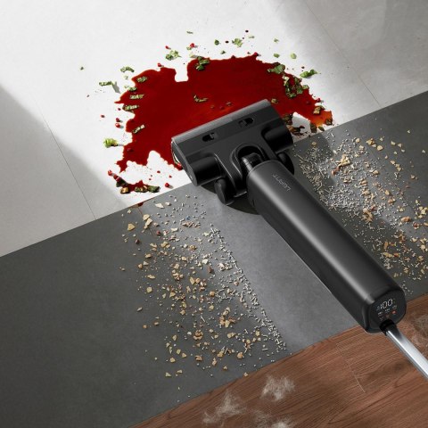 Odkurzacz pionowy z funkcją mopowania do pracy na mokro sucho UWANT D600 - czarny