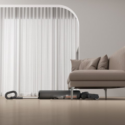 Odkurzacz pionowy z funkcją mopowania do pracy na mokro sucho UWANT D600 - czarny