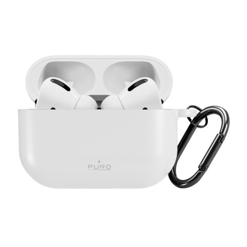 Silikonowy pokrowiec etui na słuchawki Airpods Pro 3 - białe