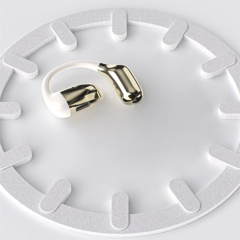 Słuchawka zauszna uniwersalna do obu uszu U4Pro Bluetooth - beżowo złota