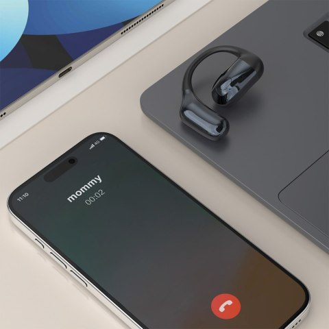 Słuchawka zauszna uniwersalna do obu uszu U4Pro Bluetooth - czarna