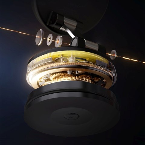 Uchwyt samochodowy do smartfona z przyssawką na szybę deskę rozdzielczą MagSafe - czarny