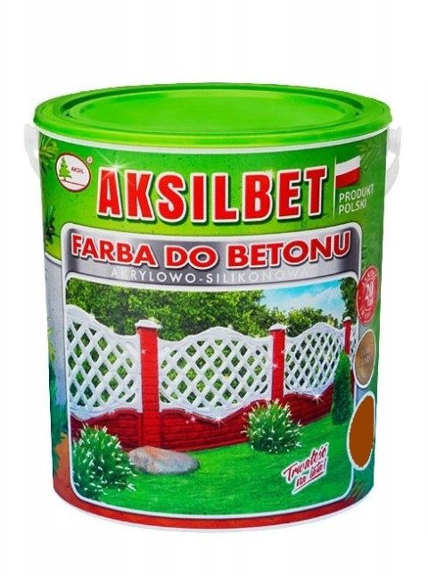 AKSILBET FARBA DO BETONU CZARNY 330 1L AKSILBET