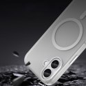 Etui case na iPhone 17 Magnetic Abrasive MagSafe - matowe białe