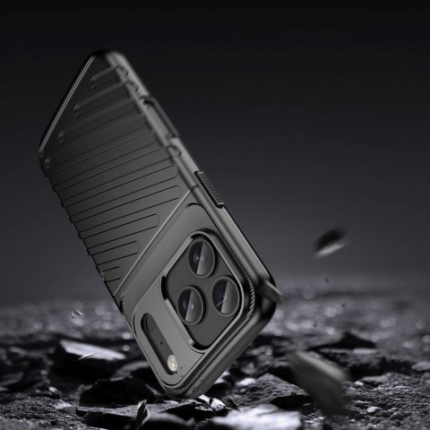 Etui pokrowiec plecki na iPhone 17 Pro Max Thunder Case - czarne