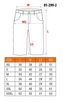 KRÓTKIE SPODENKI MIX&MATCH 2WAY STRETCH GRAFIT ROZMIAR XXL NEO