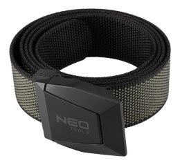 PASEK DO SPODNI METAL FREE, SZARY, 130CM. NEO