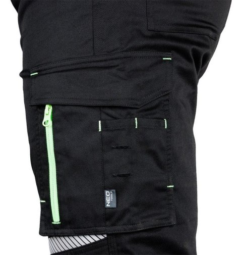 SPODNIE ROBOCZE MIX&MATCH CZARNE ROZMIAR L NEO