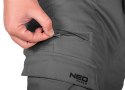 SPODNIE ROBOCZE OUTDOOR TYPU JOGGER SZARE ROZMIAR L NEO