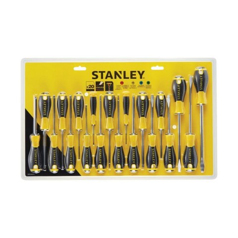 ZESTAW WKRĘTAKÓW ESSENTIAL 20 SZT. STANLEY