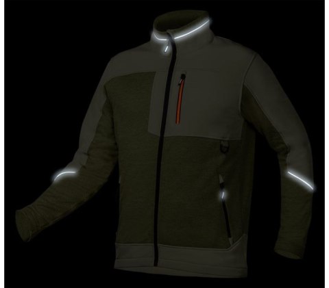 BLUZA SOFTSHELL OUTDOOR ZIELONA ROZMIAR XXL NEO