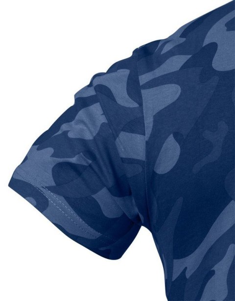 T-SHIRT ROBOCZY CAMO NAVY, ROZMIAR L NEO