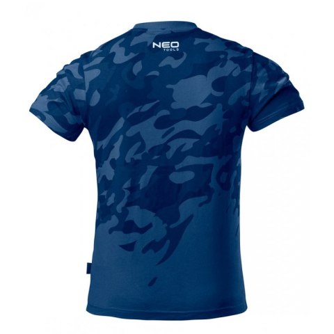 T-SHIRT ROBOCZY CAMO NAVY, ROZMIAR M NEO