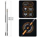 TRZONEK, DRĄŻEK TELESKOPOWY M ONECLICK 119-174 CM