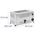Toster opiekacz kanapkowy do chleba na 6 grzanek 2500 W