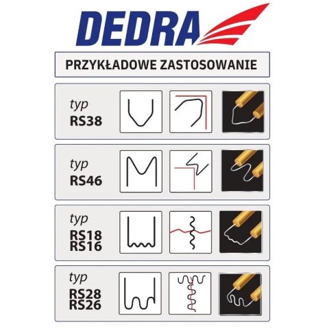 ZGRZEWARKA DO PLASTIKU BEZPRZEWODOWA 4V 600 ST. DEDRA