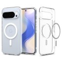 Etui pokrowiec na Google Pixel 10 / 10 Pro Ultra Hybrid Mag MagSafe - przezroczysto-białe
