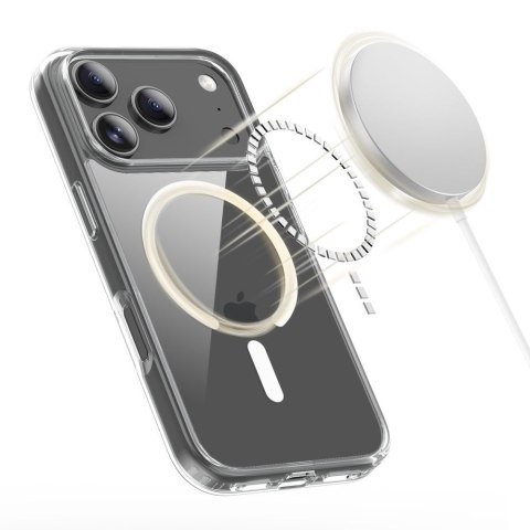 Etui pokrowiec na iPhone 17 Pro FlexAir Hybrid MagSafe - przezroczyste