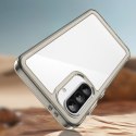 Etui pokrowiec z elastyczną ramką do Samsung Galaxy A26 Outer Space Case - przezroczysto czarny