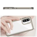 Etui pokrowiec z elastyczną ramką do Samsung Galaxy A26 Outer Space Case - przezroczysto czarny
