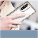 Etui pokrowiec z elastyczną ramką do Samsung Galaxy A26 Outer Space Case - przezroczysto czarny