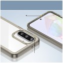 Etui pokrowiec z elastyczną ramką do Samsung Galaxy A26 Outer Space Case - przezroczysto czarny