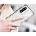 Etui pokrowiec z elastyczną ramką do Samsung Galaxy A26 Outer Space Case - przezroczysty