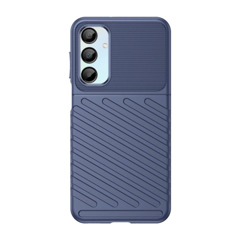 Etui silikonowe pancerny pokrowiec na Samsung Galaxy A26 Thunder Case - niebieski